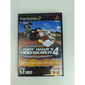 Tony Hawk's Pro Skater 4 - (PS2, 2002) Complete Black Label
